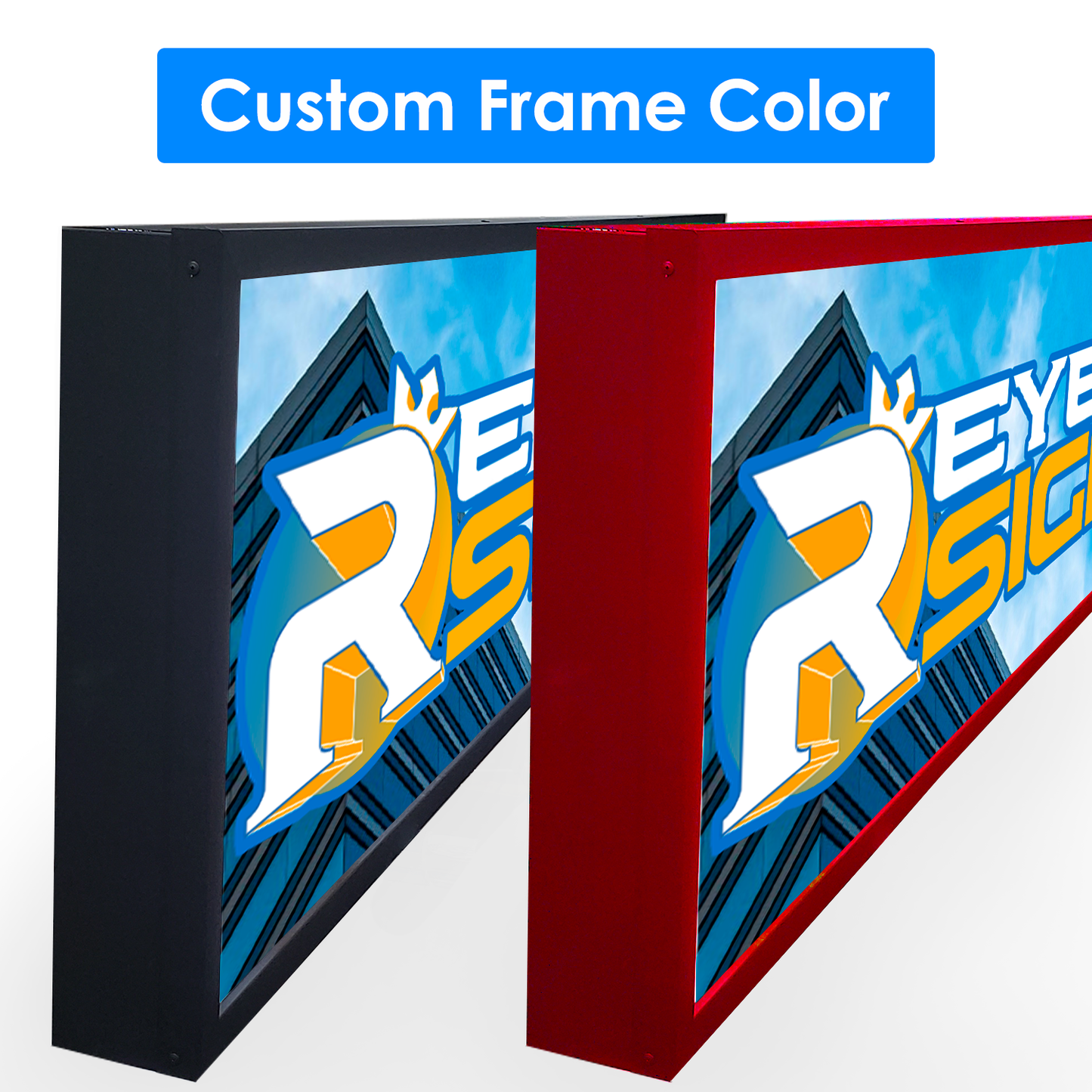 Lightbox Cabinet Sign