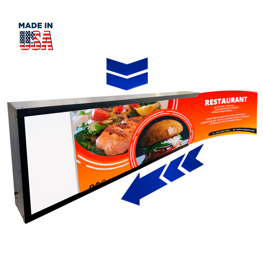 Lightbox Cabinet Sign